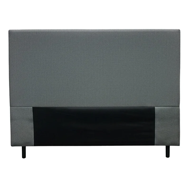 Respaldo de Cama para Dormitorio Premium 2 Plazas / Queen en Tela Chenille Gris en Gris - Respaldos de cama, Uruguay | Mulata, vista 3