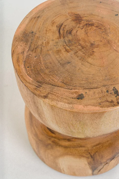 BANCO SAMA 35x35x45CM en Madera natural - Butacas, banquetas y puffs, Uruguay | Vinibel, vista 2