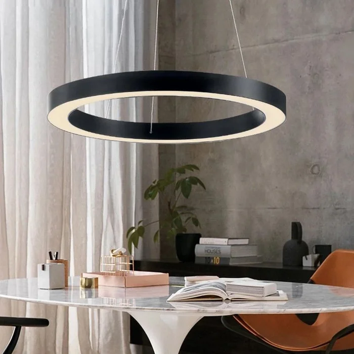 Damasco 60cm / 54W / Cálida  en Negro - Lámparas colgantes, Uruguay | Darko Lighting, vista 2