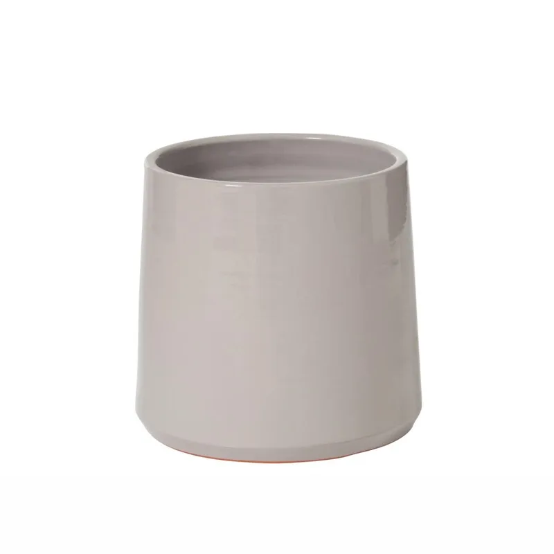 Maceta Ceramica Gris Renn en Gris - Jarrones, Uruguay | Divino