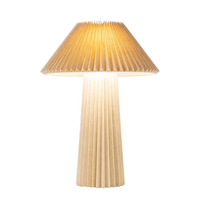 Yute Natural/beige Lámpara de mesa ba en Beige - Lámparas de mesa, Uruguay | Le Blanc, vista 2