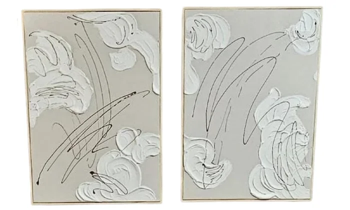 Set Cuadros Texturados Línea Exclusiva en Madera natural - Decoración de pared, Uruguay | Finkel