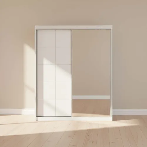 Ropero Placard 2 Puertas Mdf Blanco South en Blanco - Roperos y placares, Uruguay | Divino