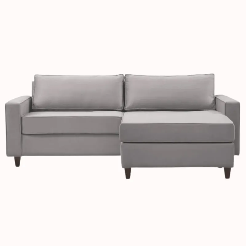 SOFÁ CON CHAISE ROMA 2 en Gris - Sillones y sofás, Uruguay | Forum Design