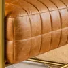 BUTACA ASTON CUERO ITALIANO CARAMELO en Marrón - Butacas, banquetas y puffs, Uruguay | La Iberica, vista 16 de 22