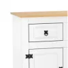 Aparador 3 puertas 3 cajones Cera/Blanco LINEA CORONA MADERA - Comedor, Uruguay | Que Sal Muebleria, vista 5 de 6