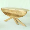 M-168X Mesa Plegable en Madera natural - Mesas de comedor, Uruguay | Victoriana, vista 2 de 2