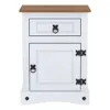 Promo 2 Mesa De Luz Linea Naturale - BLANCO en Blanco - Mesas de luz, Uruguay | La Cueva Muebles, vista 3 de 7