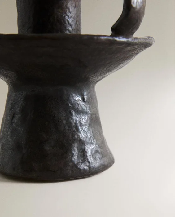 PORTAVELAS GRES en Marrón - Velas y Portavelas, Uruguay | Zara Home, vista 5