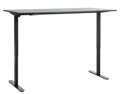 Escritorio altura reg SVANEKE 70x140 negro en Negro - Escritorios y sillas de escritorio, Uruguay | JYSK