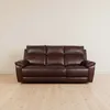 Recliner Eléctrico 3 Cuerpos Cuero-y-simil-cuero Marron Joshua en Marrón - Sillones y sofás, Uruguay | Divino, vista 1 de 10