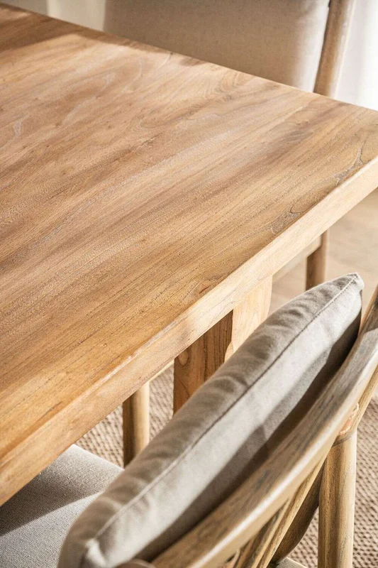 MESA COMEDOR APOLO - 2.00 X 1.00 MTS en Madera natural - Mesas de comedor, Uruguay | La Iberica, vista 6