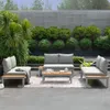 Sofa 2 cuerpos Kingsbury en Gris - Muebles para el exterior, Uruguay | Rústico Hogar, vista 4 de 4