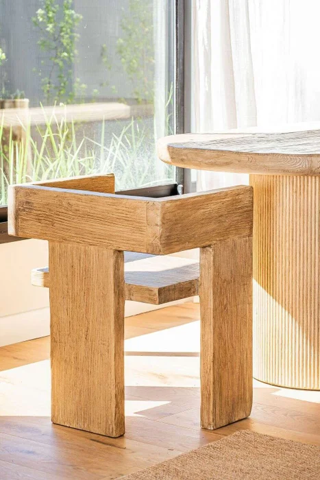 SILLA / BUTACA ESCULTURA - OLMO en Madera natural - Butacas, banquetas y puffs, Uruguay | La Iberica, vista 14