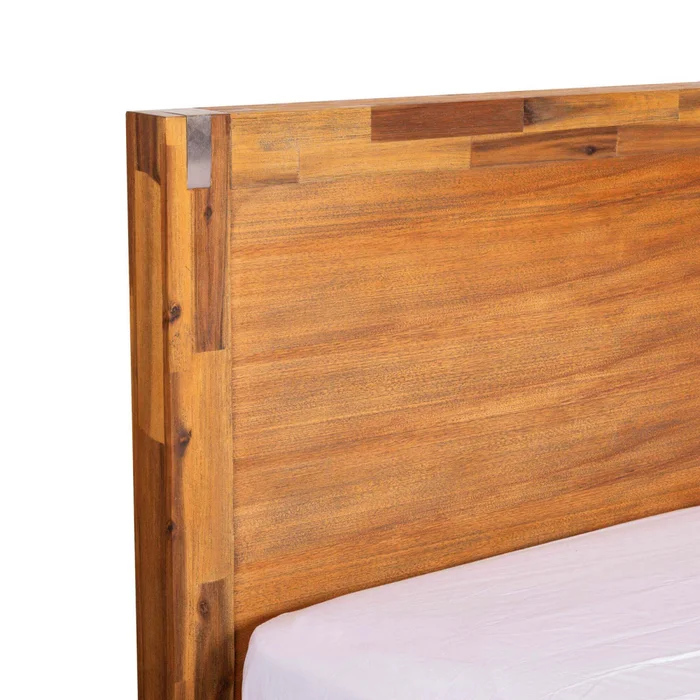 Cama King Madera-acacia Natural-beige Ahf 1202 en Madera natural - Dormitorio, Uruguay | Divino, vista 6