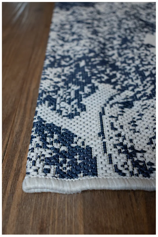 ALFOMBRA LINEO LIN/B097/H501/ 120X170 WOOL/MIDNIGHT BLUE - Alfombras, Uruguay | Vinibel, vista 3