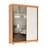 Ropero 2 puertas corredizas con espejo Doble Cara - Nordik en Madera natural - Roperos y placares, Uruguay | Ecowood, vista 3 de 5