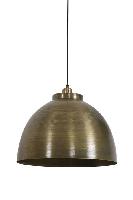 LÁMPARA DE COLGAR D30X26 KYLIE BRONCE ANTIGUO en Dorado - Lámparas colgantes, Uruguay | Más Infinito Casa