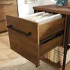 Escritorio - Sauder - Linea Iron City en Madera natural - Escritorios y sillas de escritorio, Uruguay | Ecowood, vista 3 de 5