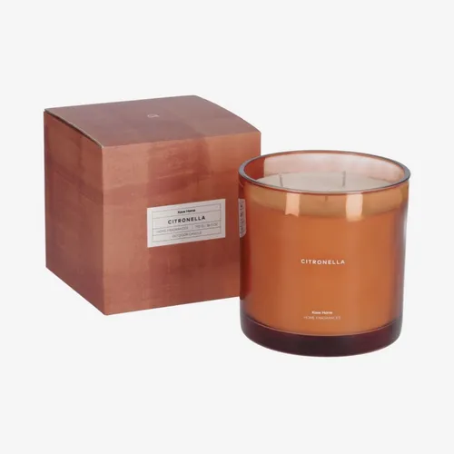 Vela aromática Citronella naranja 750 gr en Naranja - Velas y Portavelas, Uruguay | Kavehome