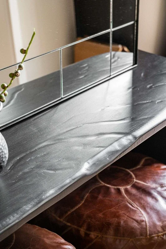 MESA DE ARRIMO IRREGULAR - NEGRA en Negro - Muebles para TV, Uruguay | La Iberica, vista 16