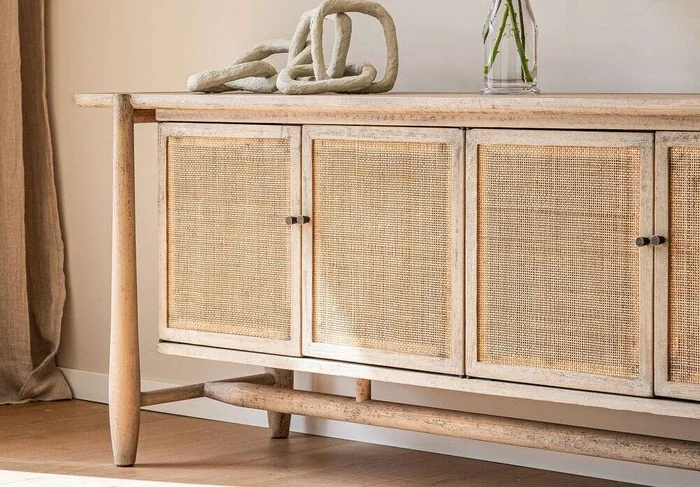 APARADOR SAKURA - PINO MACIZO RECICLADO GRIS en Madera natural - Muebles para TV, Uruguay | La Iberica, vista 5