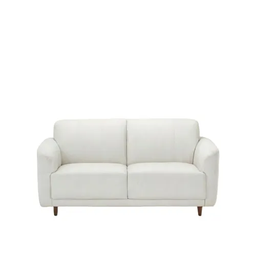SOFA 2 CUERPOS - 100% CUERO - MODELO MARBELLA - COLOR BLANCO TIZA en Blanco - Sillones y sofás, Uruguay | Champagne Home