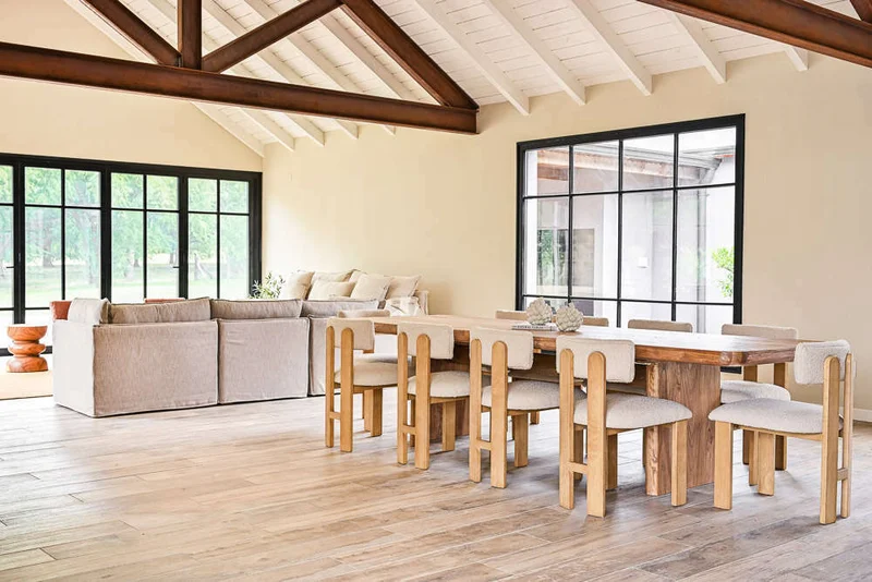MESA COMEDOR ATHENA - 3.00 X 1.00 MTS en Madera natural - Mesas de comedor, Uruguay | La Iberica, vista 7
