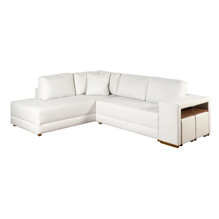 Sofá Esquinero Más De 4 Cuerpos Tela Natural-beige Connect Ii Beige en Beige - Sillones y sofás, Uruguay | Divino, vista 2