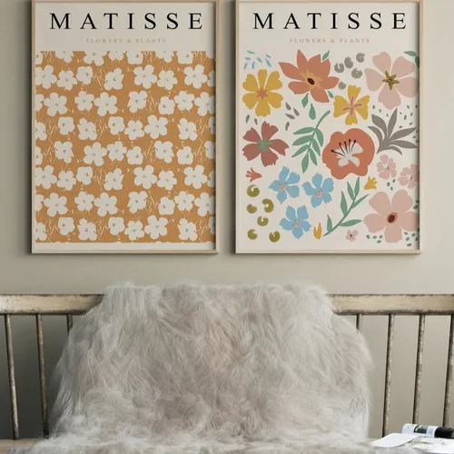Matisse - Flower Collection N.01 en Multicolor - Láminas, Uruguay | La Cuadrería