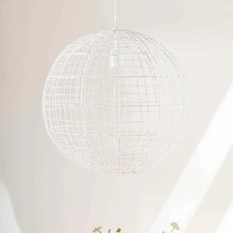 LAMPARA DE TECHO GLOBO WHITE - 46 CMS - Lámparas colgantes, Uruguay | La Iberica