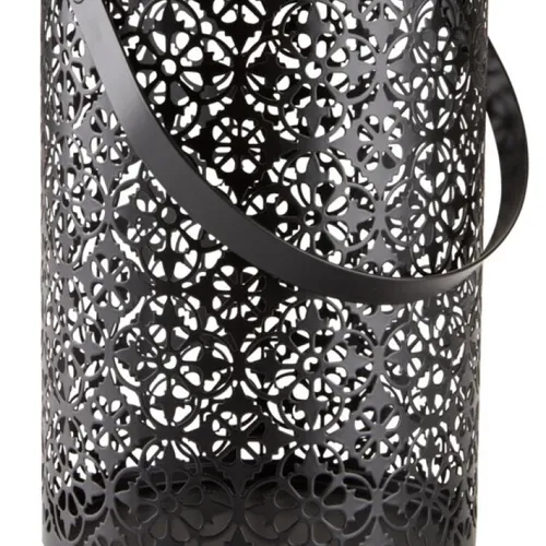 Portavelas HEIMIR Ø15xH20 cm negro en Negro - Velas y Portavelas, Uruguay | JYSK