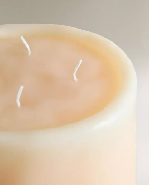 VELÓN DECORATIVO BEIGE en Beige - Velas y Portavelas, Uruguay | Zara Home, vista 5
