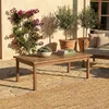 Mesa de centro de Patio - Ipanema - Nogueira en Madera natural - Muebles para el exterior, Uruguay | Rústico Hogar, vista 2 de 2