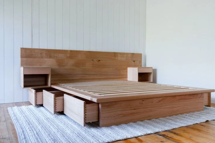 Cama Berna en Madera natural - Dormitorio, Uruguay | Tree House Deco, vista 6