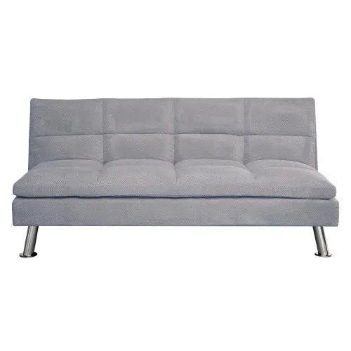 Sofá Cama Tapizado En Microfibra Patas De Metal - Sillones y sofás, Uruguay | Lais Muebles