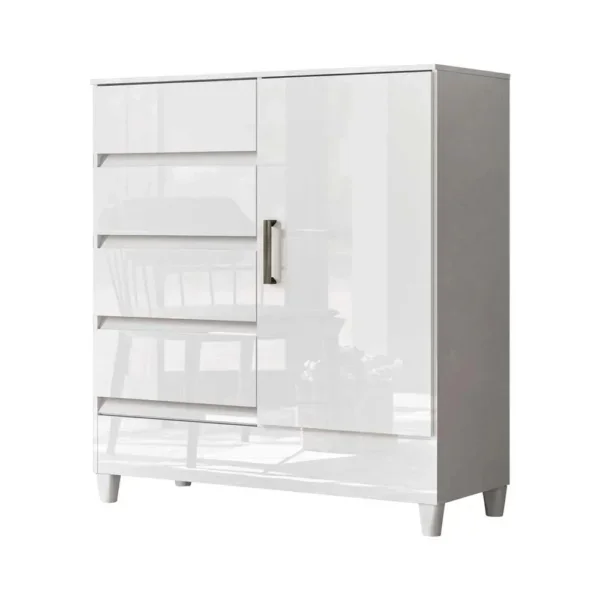Cómoda FIT en Blanco - Cómodas, Uruguay | Palermo Casa Deco, vista 2