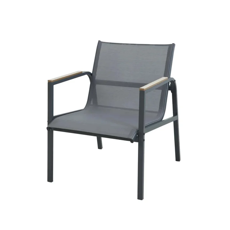 Set de Living Exterior - Acero y Tela en Gris - Muebles para el exterior, Uruguay | Ecowood, vista 3