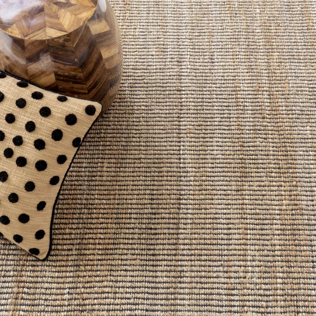 GRIDWORK BLACK YUTE en Negro - Textiles, Uruguay | Sentido Jose Ignacio, vista 3