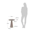 Mesa auxiliar Shirel Ø 40 cm en Verde - Mesas de arrimo, Uruguay | Kavehome, vista 6 de 6