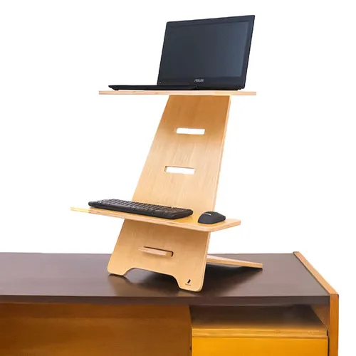 Escritorio Portatil Mumbai en Madera natural - Escritorios, Uruguay | Benteveo