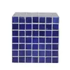 Mesa Lateral Ceramica Azul Egeo en Azul - Mesas de living, Uruguay | Divino, vista 4 de 5