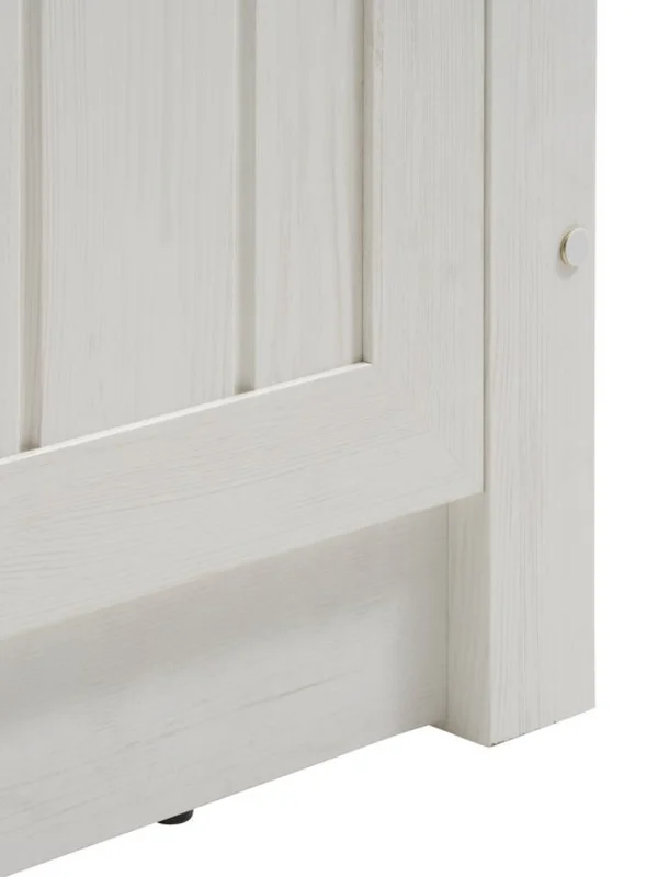Estructura cama MARKSKEL 1 Plaza 90x190 blanco / roble natural - Dormitorio, Uruguay | JYSK, vista 3
