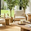 BUTACA HAMPTONS - FRESNO Y LINO en Off-white - Butacas, banquetas y puffs, Uruguay | La Iberica, vista 8 de 33