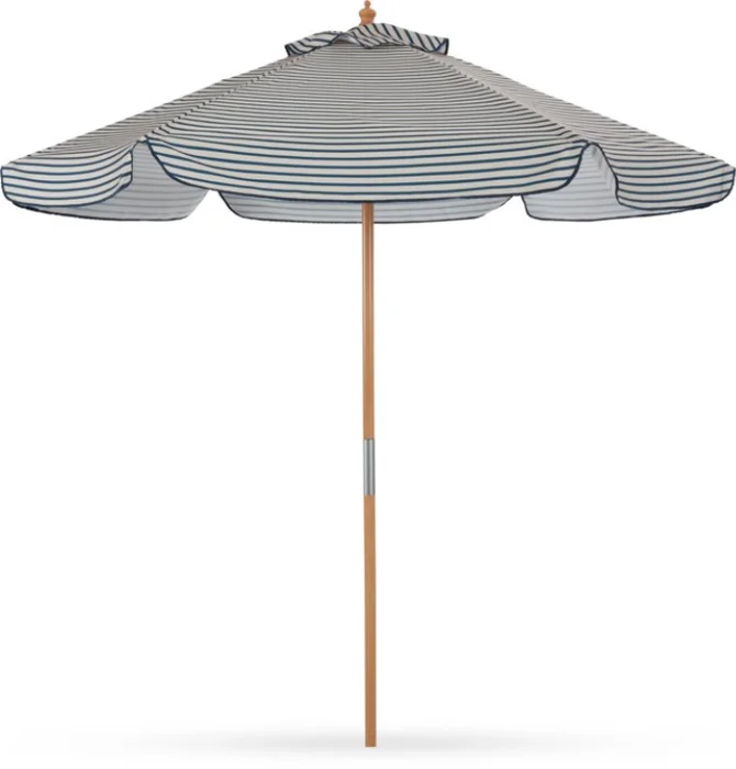 Sombrilla SMYGEHUK Ø200 natural/azul - Muebles para el exterior, Uruguay | JYSK