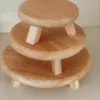 Banquito circular tres patas 30 cm (pie de torta) - Decoración, Uruguay | Dreams On Time, vista 5 de 14