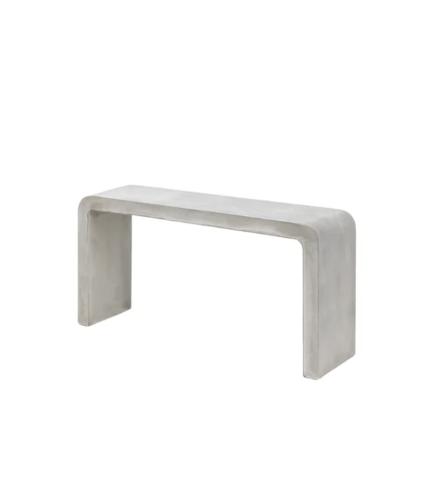 MESA CONSOLA CEMENTO AVOLA en Gris - Muebles, Uruguay | Más Infinito Casa