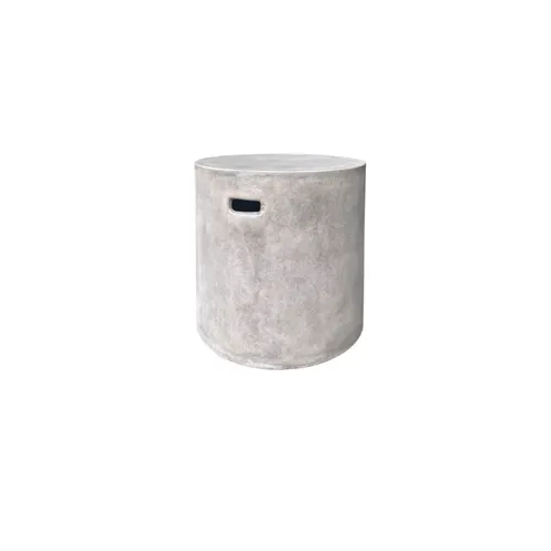 MESA LATERAL DAKOTA CEMENTO - Muebles para el exterior, Uruguay | Masinfinito Casa