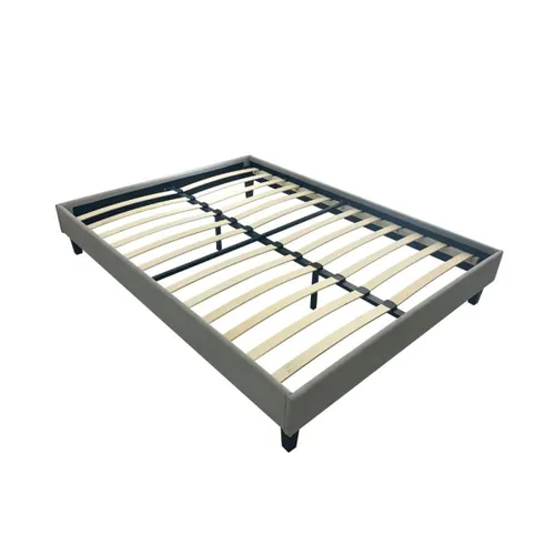 Cama box 2 plazas en Gris - Dormitorio, Uruguay | La Cueva Muebles