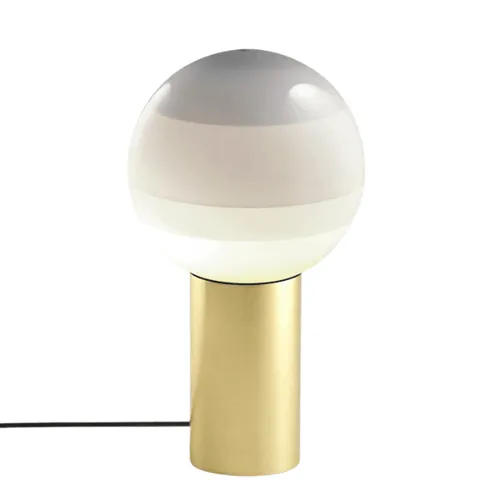 Dipping Blanca / Dorada en Dorado - Lámparas de mesa, Uruguay | Darko Lighting